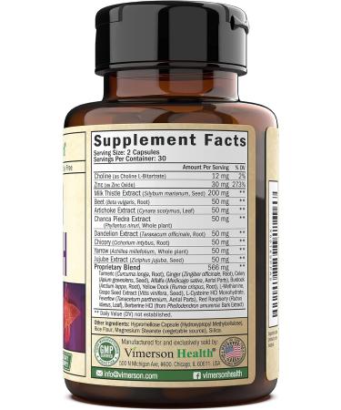 Vimerson Health Liver Health + Women's Multivitamin Bundle - Cleanse & Detox Formula with Artichoke, Milk Thistle, Ginger, and Celery - Women's Vitamins & Minerals for Immune Support, Heart, and Breast Health - Buy Online on GoSupps.com