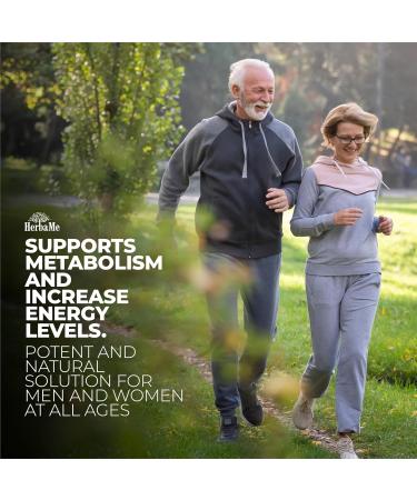 HerbaMe Berberine Supplement with Ceylon Cinnamon Chromium Alpha Lipoic Acid Metabolic Care Supports Metabolism & Cardiovascular Health and Immune System Helps Maintain Steady Energy Levels - Buy Online on GoSupps.com