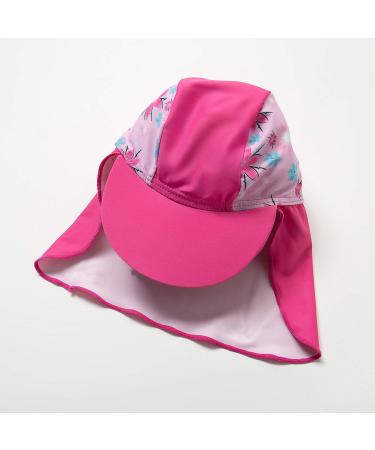 Bonverano Baby Girls UPF 50+ UV Protection Sunsuit with Sun Cap - Pink 3-6Months - Buy Online on GoSupps.com