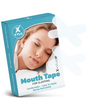 46 Pcs Mouth Tape for Sleeping Mouth Tape for Nasal Breathing Mouth Taping Mouth Tape for Snoring Mouth Tape for Sleeping Beard Anti Mouth Breathing Tape Sleep Tape for Your Mouth Sleep Strips