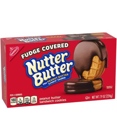 Nutter Butter Fudge Covered Peanut Butter Sandwich Cookies 7.9 oz - Delicious Treat for Peanut Butter Lovers - Buy Online on GoSupps.com