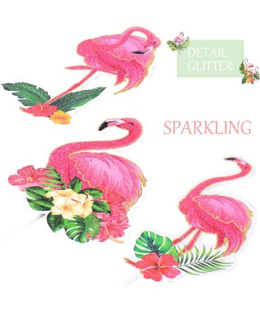 Tropical Flamingo Cupcake Toppers - Buy Online on GoSupps.com