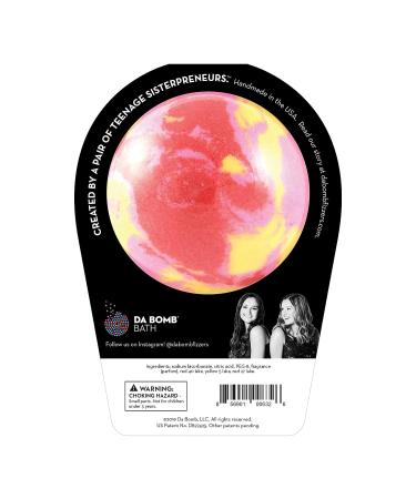 Da Bomb Groovy Flower Power Bath Bomb - Purple/Pink/Green - 7 oz - Buy Online on GoSupps.com