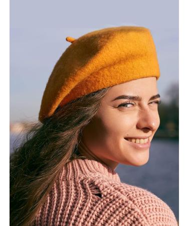 Trounistro 4 Pack Beret Hat French Beret Cap - Winter Fashion Solid Color Hat for Women/Girls/Ladies - Color Set 1 - Buy Online on GoSupps.com