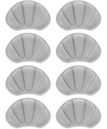 Sibba Heel Cushion Inserts - 4 Pairs High Heel Pillows for Comfort & Protection - Gray Shoe Filler Pads for Women - Buy Online on GoSupps.com