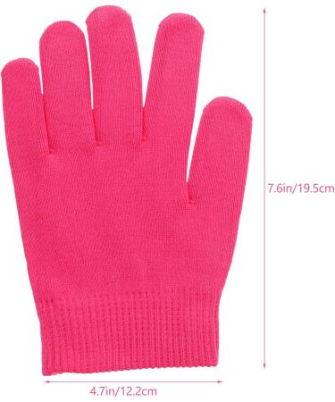 FOMIYES 1 Pair Night Moisturizing Gloves Hand Caring Gloves Spa Gloves for Dry Hand Care Moisturizing Gloves Exfoliating Supple Gloves Moisturizing Spa Gloves Soft Accessories - Buy Online on GoSupps.com
