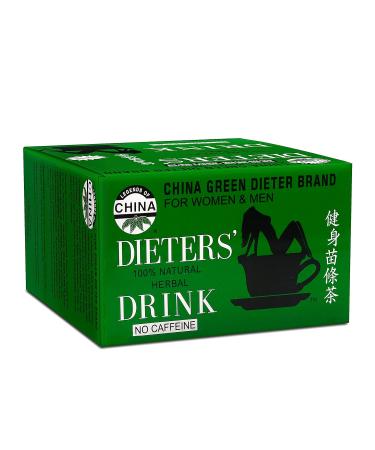 Uncle Lee's China Green Weight Loss Tea with Senna - 30 Count Caffeine-Free Herbal Tea Bags for Slimming and Constipation Relief - Buy Online on GoSupps.com