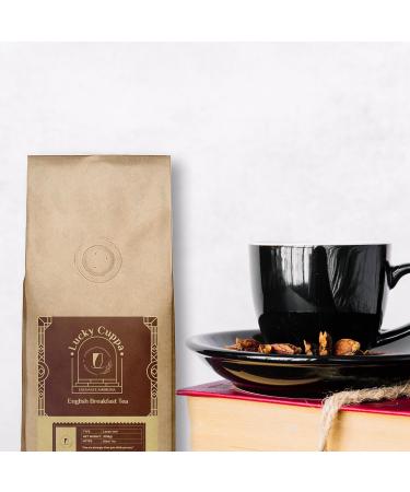 Lucky Cuppa English Breakfast Tea - Decaf Loose Leaf Tea - Perfect Tea Gifts for Tea Lovers - Premium Quality Decaf Loose Tea - 1kg Bulk Bag - Buy Online on GoSupps.com