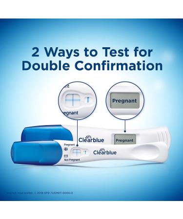 Clearblue Pregnancy Test Combo Pack - 2 Digital with Smart Countdown & 2 Rapid Detection - Value Pack, 4ct - Buy Online on GoSupps.com