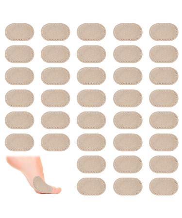 36 Pieces Bunion Cushions Pads Protector Patches Bunion Pain Relief Pads to Wear with Shoes Foot Callus Patches Foot Blister Pads Guards Protect Feet for Men and Women(Apricot)