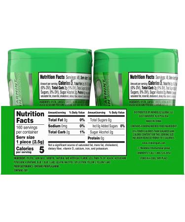 Trident Vibes Spearmint Rush Sugar Free Gum - 4 Bottles, 160 Pieces - Buy Online on GoSupps.com