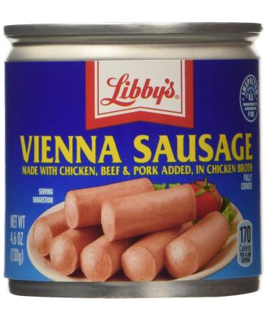 Libbys Vienna Sausage in Chicken Broth 18 Cans 4.6 oz. each