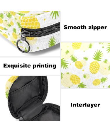 Storage Bags for Women - Pineapple Patterns for Bandages & Menstrual Cups | Perfect for Teens & Girls - Buy Online on GoSupps.com
