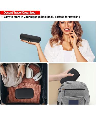 Elonbo Diabetic Supplies Travel Case - Organizer Bag for Insulin, Glucose Meter, Test Strips, Lancets, Syringe - Black - Buy Online on GoSupps.com