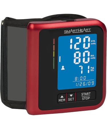 SmartHeart Blood Pressure Monitor with D-Ring Wrist Cuff & Advanced Inflation Technology - Buy Online on GoSupps.com