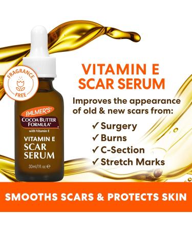 Palmer's Vitamin E Mom's Skin Healing Body Care Kit - Pregnancy & Postpartum Essentials: Body Oil Scar Serum & Concentrated Cream - Buy Online on GoSupps.com