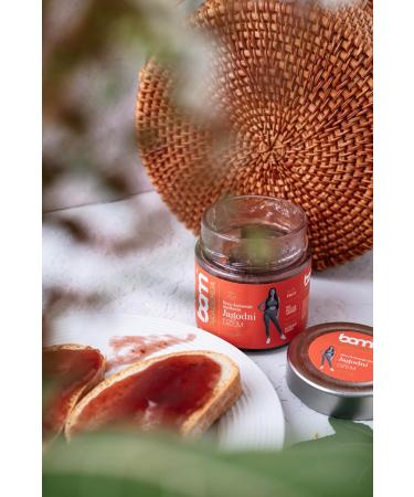 BAM Strawberry Jam No Added Sugar Perfect Topping for Desserts Home and Professional Baking 200g - Buy Online on GoSupps.com