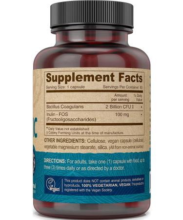 Deva Vegan Probiotic with FOS Prebiotic - 90 Vegan Capsules for Digestive Health - Buy Online on GoSupps.com