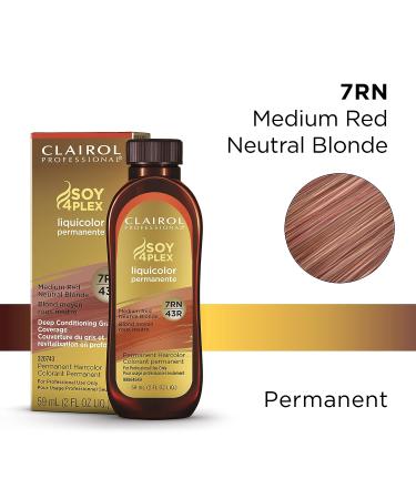 Clairol Professional Permanent Liquicolor 7RN Med Red Neutral Blonde - Hair Color - Buy Online on GoSupps.com