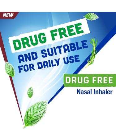 New Afrin Vapor Burst On-The-Go Daily Inhaler 100% Drug Free Infused with Natural Eucalyptol Rosemary Oil and Menthol 0.8 mL - Buy Online on GoSupps.com