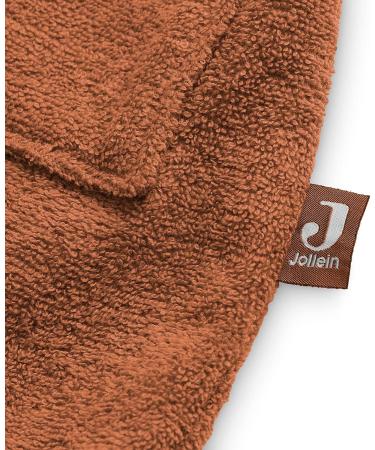 Jollein Baby Bathrobe 1-2 Years - Ash Green | Soft & Cozy Caramel Toddler Robe - International Shipping Available - Buy Online on GoSupps.com