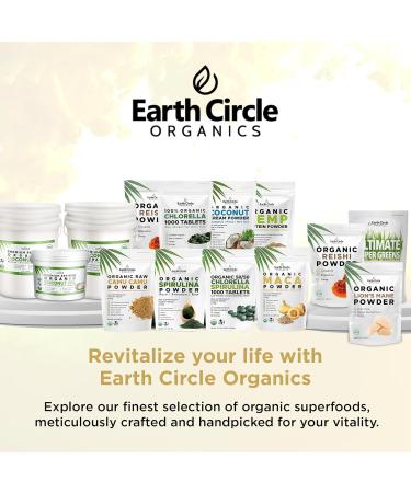 Earth Circle Organics Camu Camu Powder Organic Raw Berry Powder with Natural Vitamin C & Antioxidants Vegan Kosher Non-GMO Superfood for Immunity & Energy 3oz (Pack of 1) 3 Ounce (Pack of 1) - Buy Online on GoSupps.com