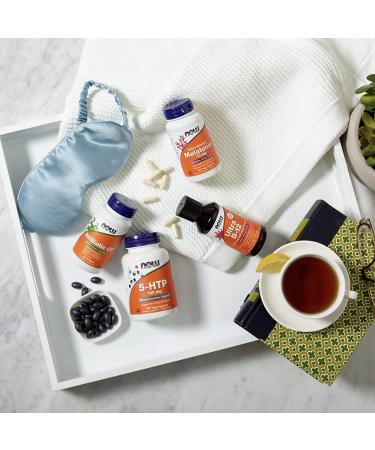 Now Foods 5-HTP 100 mg - 60 Veg Capsules for Mood Support & Relaxation - Buy Online on GoSupps.com