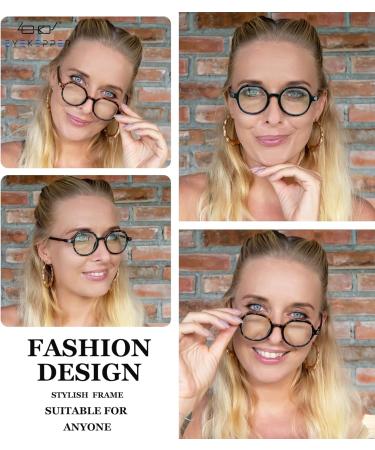Buy Eyekepper 4-Pack +1.75 Blue Light Blocking Reading Glasses for Women Small Lens Computer Glasses - Buy Online on GoSupps.com