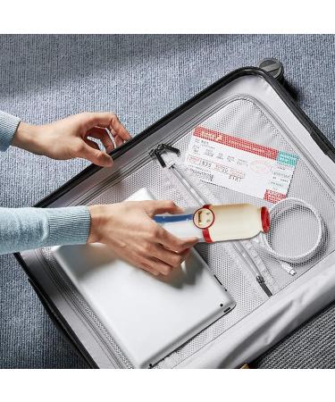 Finlalo Travel Case for Toothbrushes | Portable Toothpaste Container & Holder | Ideal for Travel Camping School & Business - Buy Online on GoSupps.com