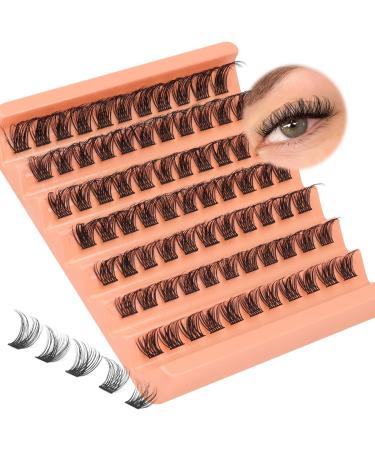 DIY Wispy False Lash Clusters for Natural Look - Individual 3D Eyelash Extensions (YE14) - Buy Online on GoSupps.com