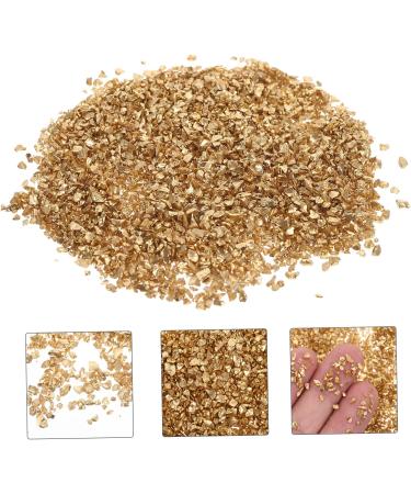 Mikinona 1 Glass Chip Nail Art Flakes Broken Glass Mini Wooden Decorations Diy Epoxy Filling Irregular Glass Glitter Nail Art Stone Glass Nail Charm Nail Gem Accessories Manicure 0.5X0.3cm Golden - Buy Online on GoSupps.com