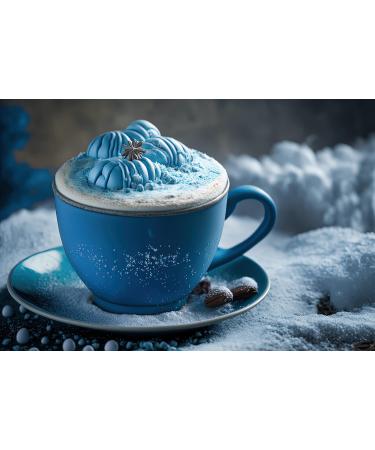 Delicious Smurf Ice Capsta Blue Ice Cream Trim Aroma - 250g Chocolate Dessert for Cakes & Drinks - Buy Online on GoSupps.com