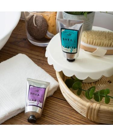 Pre de Provence 20% Shea Butter Hand Cream - Lavender 2.5 oz | Repair, Soothe, Moisturize Dry Skin - Buy Online on GoSupps.com