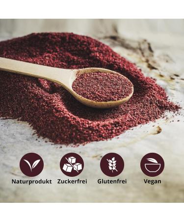 Buy Sumach Gew rz 100g - Authentic Turkish Sumac Spice Pure & Additive-Free Hand-Filled in Germany - Buy Online on GoSupps.com