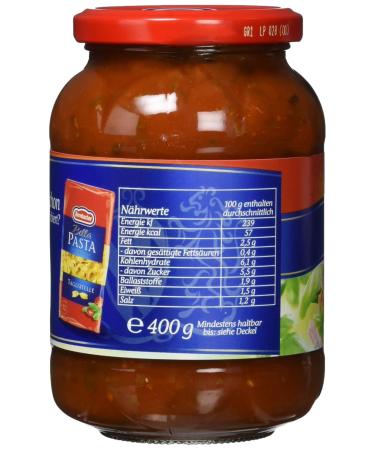 Buy Bernbacher Pasta Sauce Basilico - 4 Pack (4 x 0.4 kg) | Premium Quality Italian Sauce for International Shipping - Buy Online on GoSupps.com