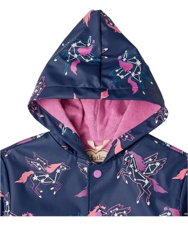 Hatley Girls' 2 Years Pegasus Constellations Colour Changing Raincoat - Buy Online on GoSupps.com