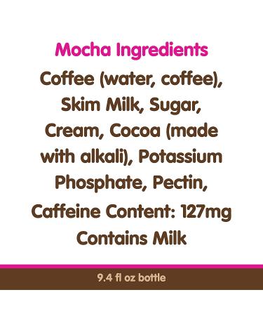 Dunkin Donuts Iced Coffee Mocha 9.4 Fl Oz (Pack of 4) - Refreshing Beverage for Coffee Lovers - Buy Online on GoSupps.com