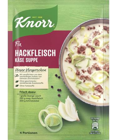 Buy KNORR Film Mission Hock Meia Cheese Soup - Delicious & Additive-Free (58g 2-Pack) - International Shipping Available - Buy Online on GoSupps.com