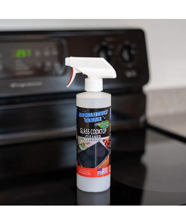 Absolutely Clean Ceramic & Glasstop Oven Cleaner - Fume-Free, Scratch-Free, Streak-Free - Powerful Natural Enzymes - USA Made (16 oz) - Buy Online on GoSupps.com