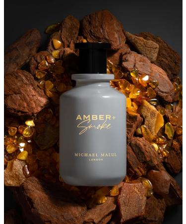 Michael Malul Amber + Smoke Eau de Parfum for Men - 100ml | 3.4oz 3.38 Fl Oz (Pack of 1) - Buy Online on GoSupps.com