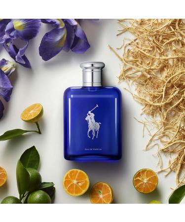Ralph Lauren - Polo Blue - Eau de Parfum - Men's Cologne - Aquatic & Fresh - With Citrus Bergamot and Vetiver - Medium Intensity 6.7 Fl Oz (Pack of 1) - Buy Online on GoSupps.com
