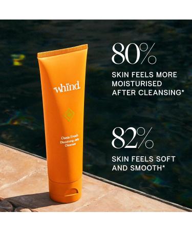 whind Facial Cleanser - Oasis Fresh Vitamin C Face Cleanser with Niacinamide to Hydrate Brighten and Remove Make Up. Moisturizing Face Wash for Women. All Skin Types 120ml - Buy Online on GoSupps.com