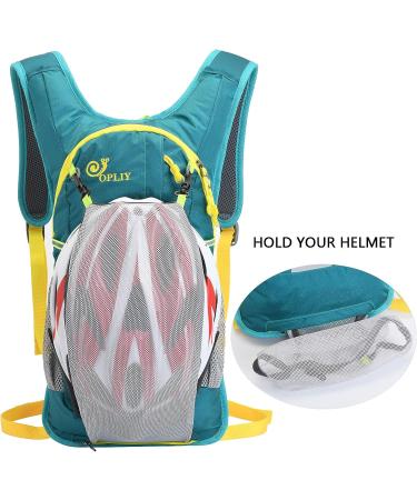 2L Hydration Pack Water Backpack for Men and Women - Lightweight Dark Green Hydration Backpack - Buy Online on GoSupps.com
