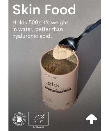 _glo: Beauty Fuel | Organic Mushroom Extract 3 | Synergy | Tremella | Stimulates Collagen Skin Hydration Anti-Aging Better Sleep | Add to All | Lab Tested | - Buy Online on GoSupps.com