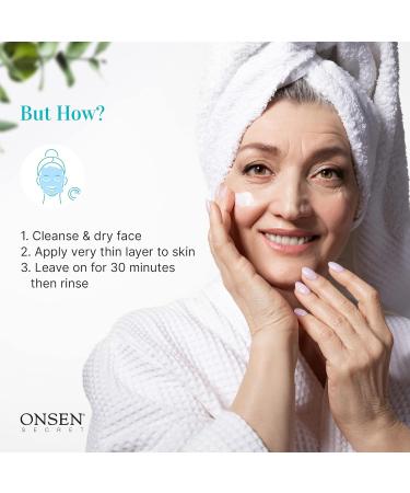 Onsen Anti-Wrinkle Facelift Mask - Non-Invasive Skin Repair Smooths Wrinkles | Bio Cell Lift Mask 1 fl oz/30 ml - Buy Online on GoSupps.com