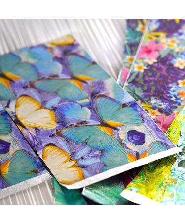 Vellen Hair Embossed Aluminium Hair Foil Sheets - Non-Slip Textured - 500 Sheets - Butterflies - 15 Micron - Buy Online on GoSupps.com