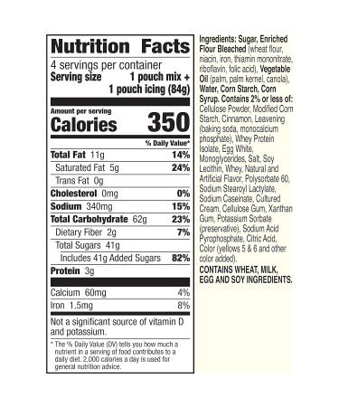 Betty Crocker Mug Treats Cinnamon Roll 11.8 oz 4 ct - Cinnamon-Raisin Flavor, Pack of 6 - Buy Online on GoSupps.com