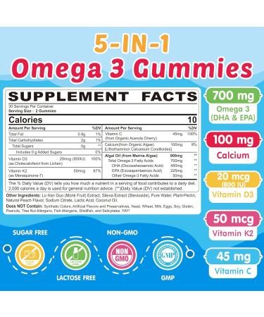 Iron Gummies 2 Pack + Kids Omega 3 Gummies 2 Pack - Buy Online on GoSupps.com