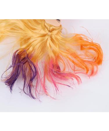 Toyland Rainbow High Hair Chalk Studio | Colorful Hair Chalk for Girls | Ombr Glitter & Style Dress Up Fun - Buy Online on GoSupps.com