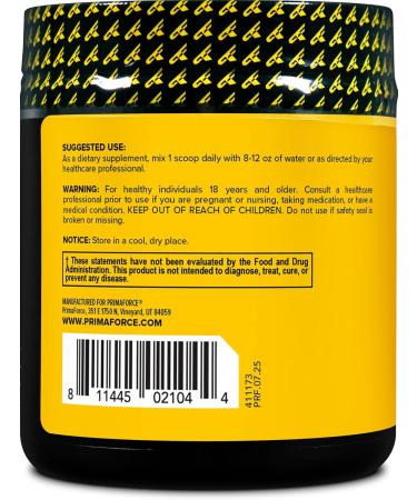 Primaforce HMB Supplement Powder (200g) (Unflavored) - Pure Calcium Beta-Hydroxy Beta-Methylbutrate - Buy Online on GoSupps.com